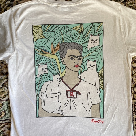 Ripndip Tops - RipNDip Frida Kahlo T-Shirt